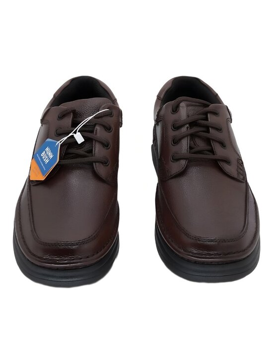 Nunn Bush Cameron Moc Toe Dress Shoes Brown Tumble Size 9.5M